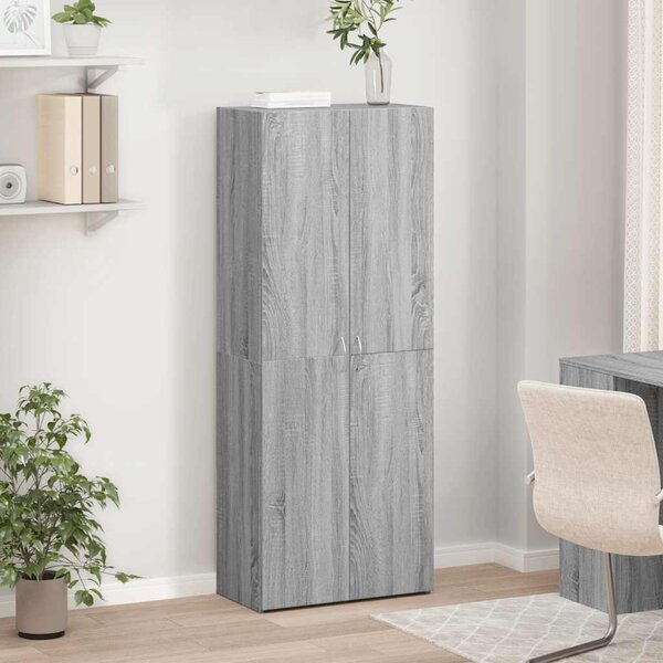 Kartotéka šedá sonoma 60x32x153 cm kompozitní dřevo 3276649