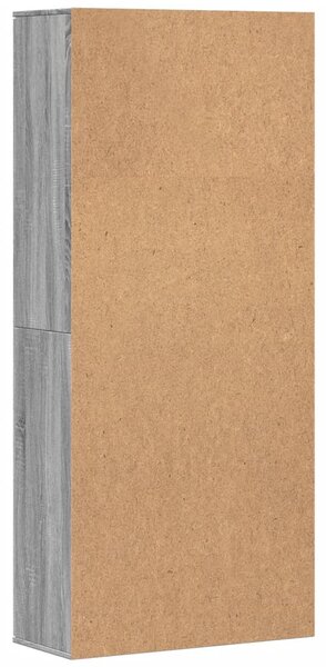 Skříň highboard šedá sonoma 80 x 35 x 180 cm kompozitní dřevo 3276656