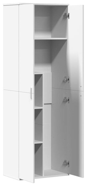 Skříň highboard bílá 60 x 35 x 180 cm kompozitní dřevo 3276665