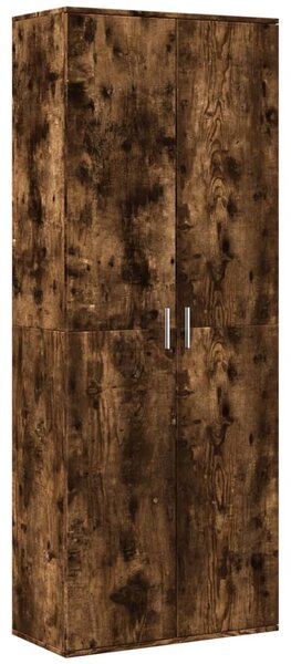 Skříň highboard kouřový dub 70 x 35 x 180 cm kompozitní dřevo 3276662