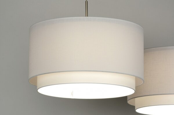 Závěsné designové svítidlo nad stůl Napolitana Bianco (LMD)