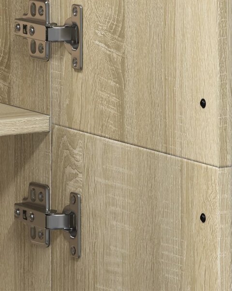 Skříň highboard dub sonoma 70 x 35 x 180 cm kompozitní dřevo 3276660
