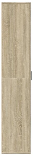 Skříň highboard dub sonoma 60 x 35 x 180 cm kompozitní dřevo 3276667