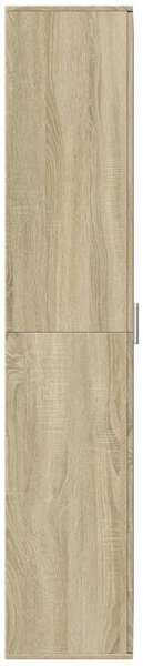 Skříň highboard dub sonoma 70 x 35 x 180 cm kompozitní dřevo 3276660