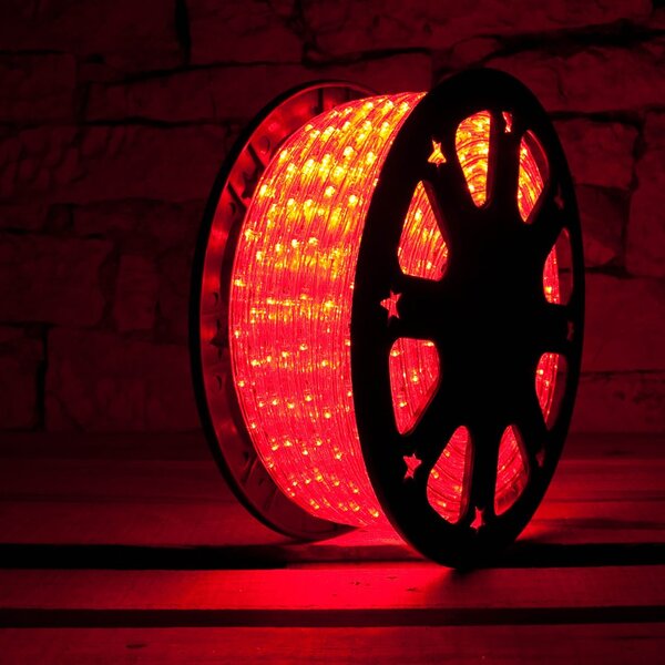 DECOLED LED hadice 50 m, červená, 1500 diod