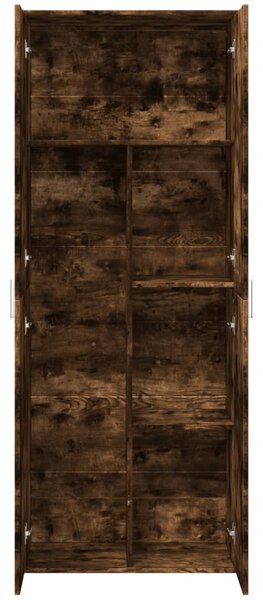 Skříň highboard kouřový dub 70 x 35 x 180 cm kompozitní dřevo 3276662
