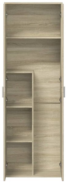 Skříň highboard dub sonoma 60 x 35 x 180 cm kompozitní dřevo 3276667