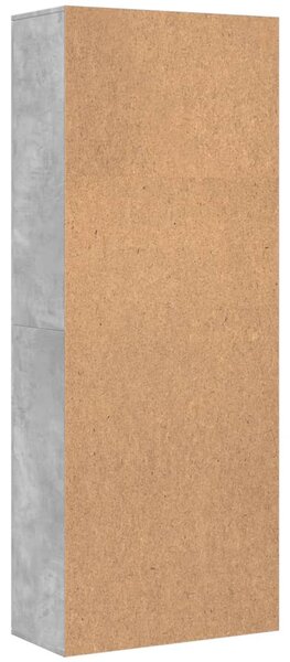 Skříň highboard betonově šedá 70 x 35 x 180 cm kompozitní dřevo 3276661