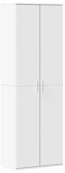 Skříň highboard bílá 60 x 35 x 180 cm kompozitní dřevo 3276665
