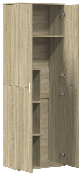 Skříň highboard dub sonoma 60 x 35 x 180 cm kompozitní dřevo 3276667