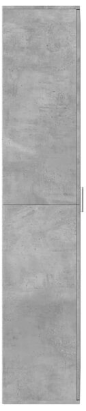 Skříň highboard betonově šedá 70 x 35 x 180 cm kompozitní dřevo 3276661