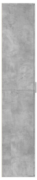 Skříň highboard betonově šedá 60 x 35 x 180 cm kompozitní dřevo 3276668