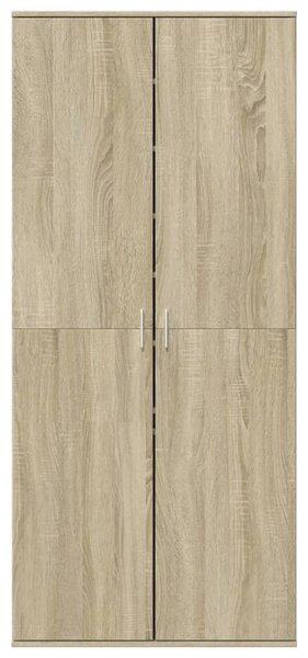 Botník dub sonoma 80 x 39 x 178 cm kompozitní dřevo 3276674