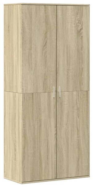 Botník dub sonoma 80 x 39 x 178 cm kompozitní dřevo 3276674