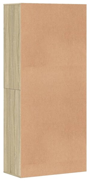 Botník dub sonoma 80 x 39 x 178 cm kompozitní dřevo 3276674