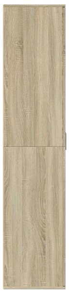 Botník dub sonoma 80 x 39 x 178 cm kompozitní dřevo 3276674