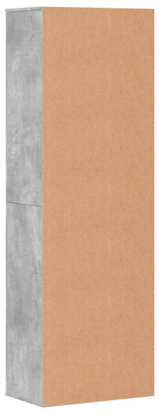Skříň highboard betonově šedá 60 x 35 x 180 cm kompozitní dřevo 3276668
