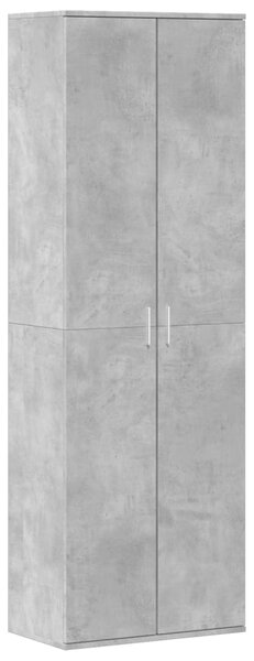 Skříň highboard betonově šedá 60 x 35 x 180 cm kompozitní dřevo 3276668