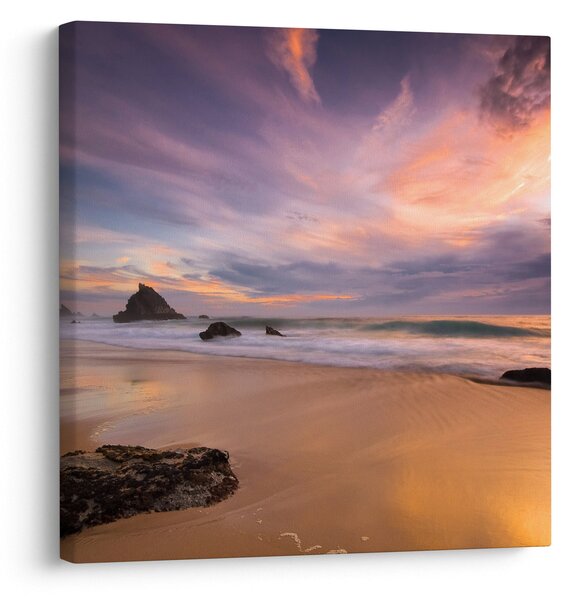 Obraz - Praia da Adraga (30x30 cm)