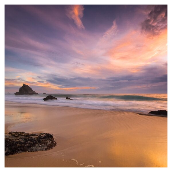 Obraz - Praia da Adraga (30x30 cm)