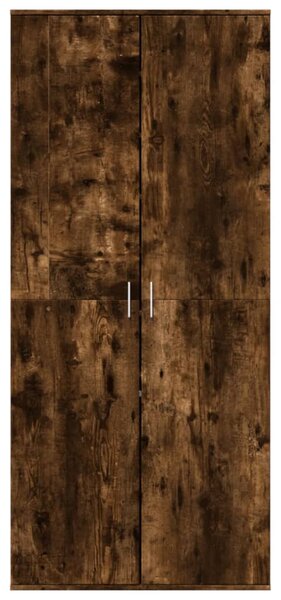 Botník kouřový dub 80 x 39 x 178 cm kompozitní dřevo 3276676