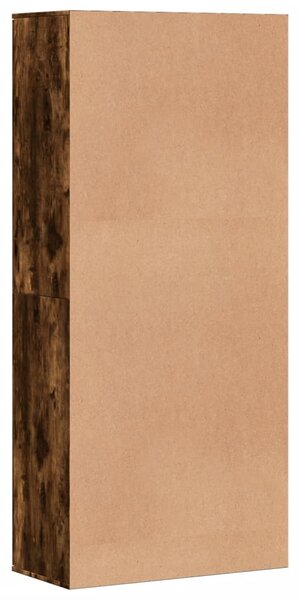 Botník kouřový dub 80 x 39 x 178 cm kompozitní dřevo 3276676