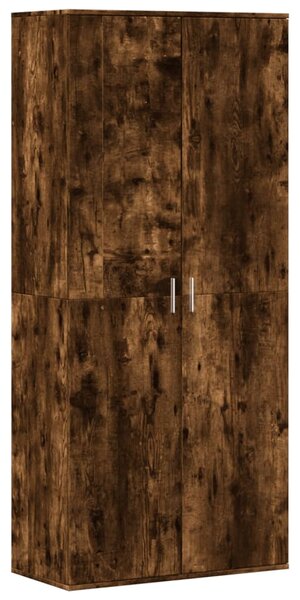 Botník kouřový dub 80 x 39 x 178 cm kompozitní dřevo 3276676