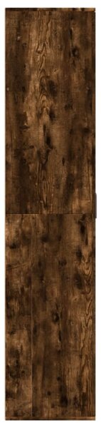 Botník kouřový dub 80 x 39 x 178 cm kompozitní dřevo 3276676