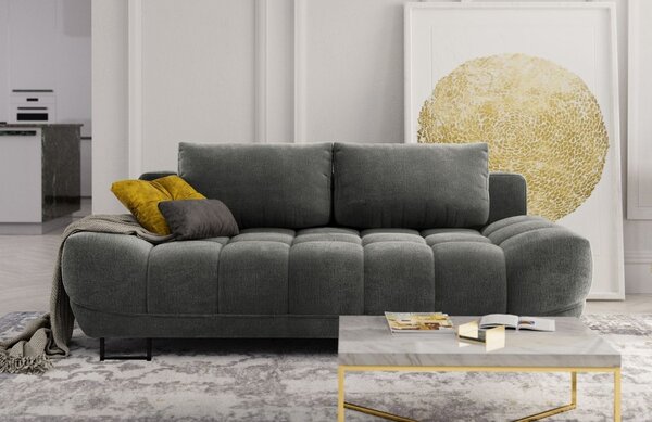 -25 % Dny MOMENTI– Windsor & Co Tmavě šedá rozkládací pohovka Cirrus 215 cm