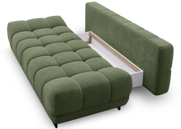 -25 % Dny MOMENTI– Windsor & Co Zelená rozkládací pohovka Cirrus 215 cm