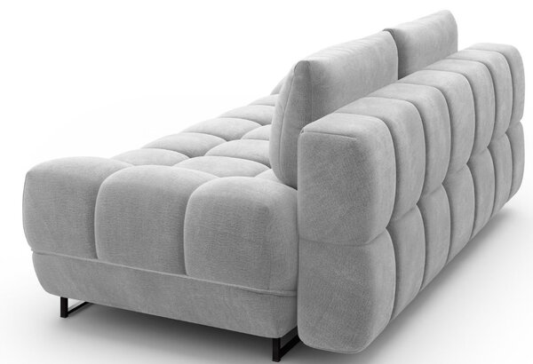 -25 % Dny MOMENTI– Windsor & Co Světle šedá sametová rozkládací pohovka Cirrus 215 cm
