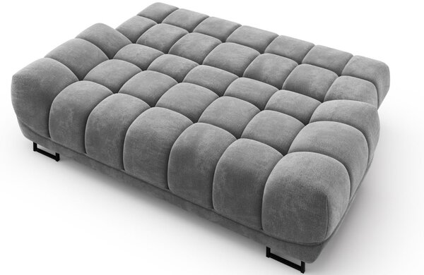 -25 % Dny MOMENTI– Windsor & Co Šedá sametová rozkládací pohovka Cirrus 215 cm