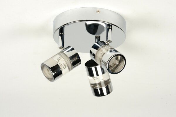 Stropní LED svítidlo do koupelny Longline Crystal Trio (LMD)