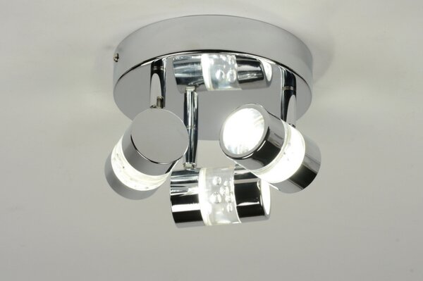 Stropní LED svítidlo do koupelny Longline Crystal Trio (LMD)