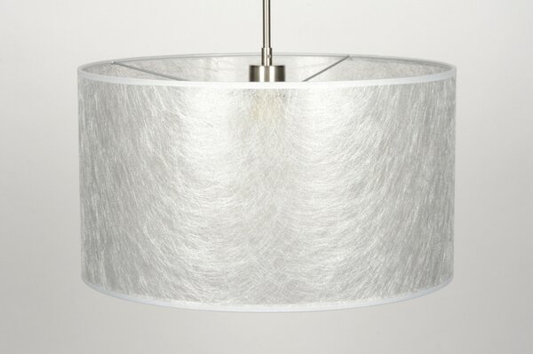 Závěsné designové svítido do obýváku Mombasa Silver Look (LMD)