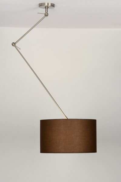 Závěsné designové svítidlo nad stůl Snap Light Brown (LMD)