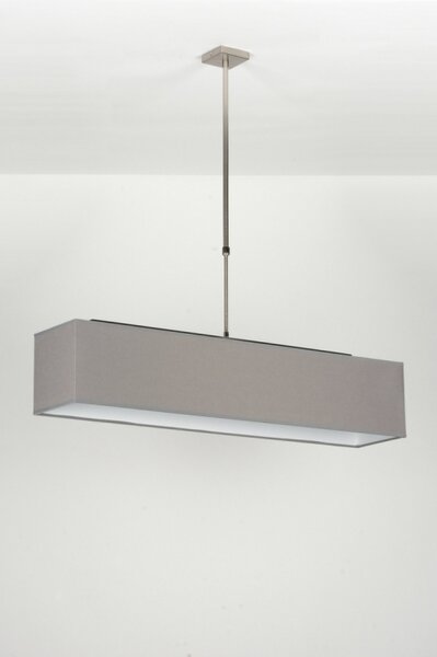 Závěsné designové šedé svítidlo nad stůl Bahia Grey (LMD)