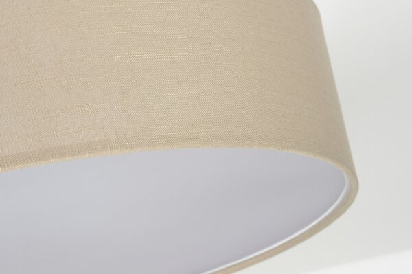 Stropní designové béžové svítidlo Kissingen Taupe (LMD)