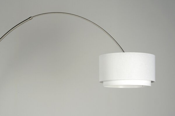Stojací oblouková lampa Adamo Soffito Bianco (LMD)