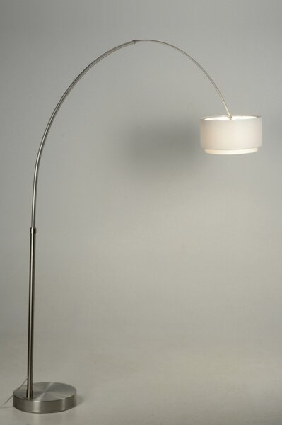 Stojací oblouková lampa Adamo Soffito Bianco (LMD)