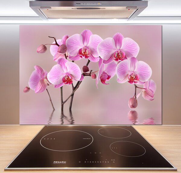 Panel do kuchyně Růžová orchidej pl-pksh-100x70-f-79883275