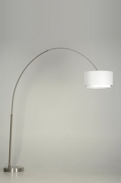 Stojací oblouková lampa Adamo Soffito Bianco (LMD)