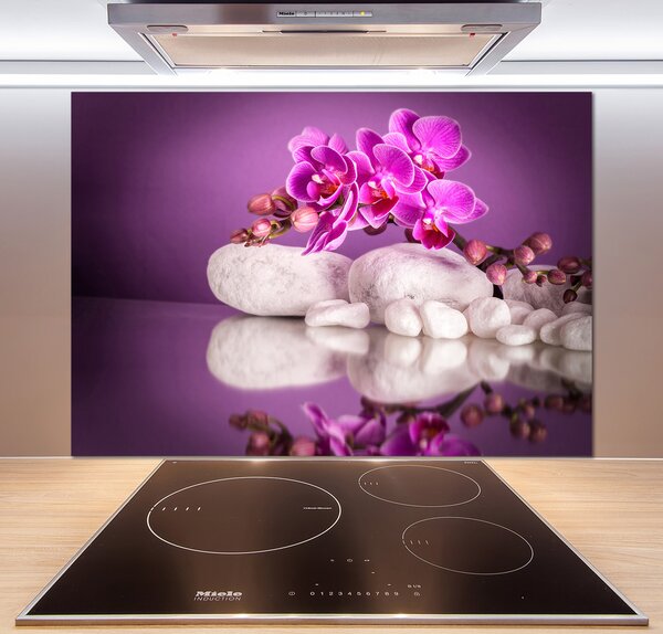 Panel do kuchyně Růžová orchidej pl-pksh-100x70-f-82457632