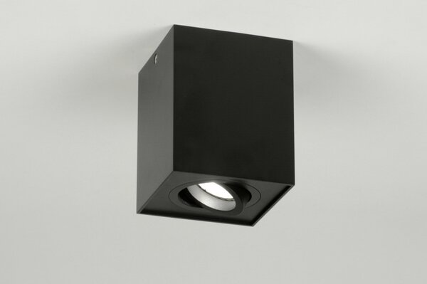 Stropní bodové černé LED svítidlo Tyler 1 Black (LMD)