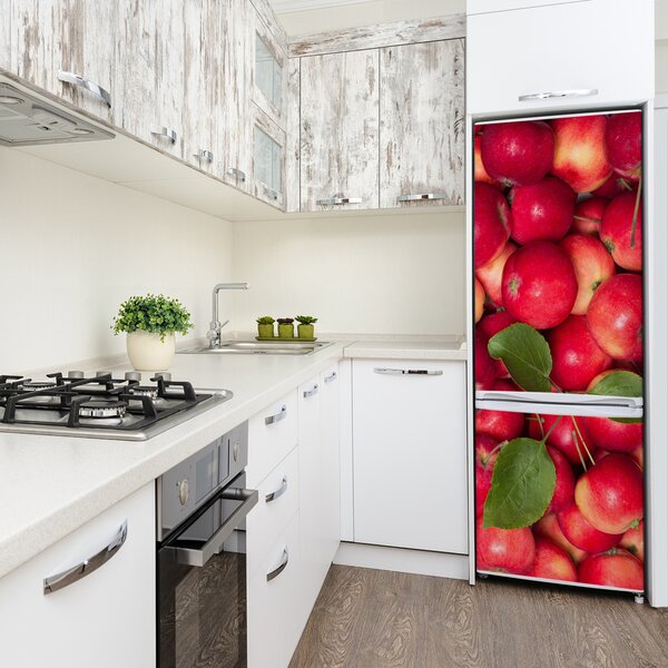 Nálepka na ledničku Červená jablka FridgeStick-70x190-f-91288454