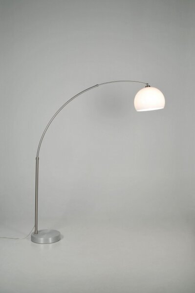 Stojací designová oblouková lampa Cannes Crema Plus (LMD)