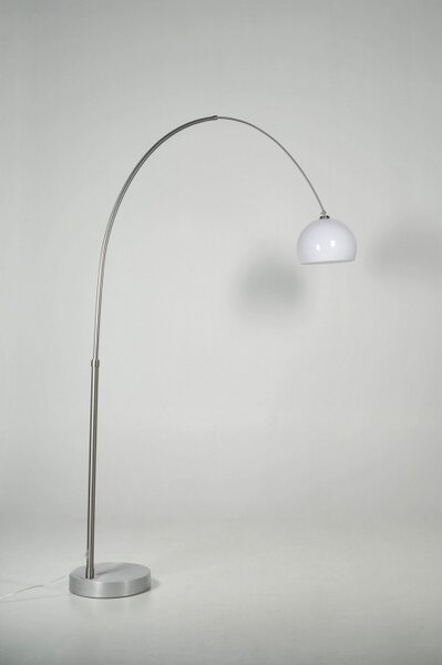 Stojací designová oblouková lampa Cannes Crema Plus (LMD)