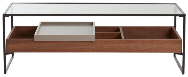 Jotex Skleněný konferenční stolek SVEG 120 x 60 cm