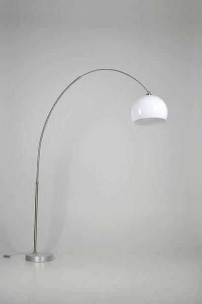 Stojací designová oblouková lampa Cannes Crema Plus (LMD)