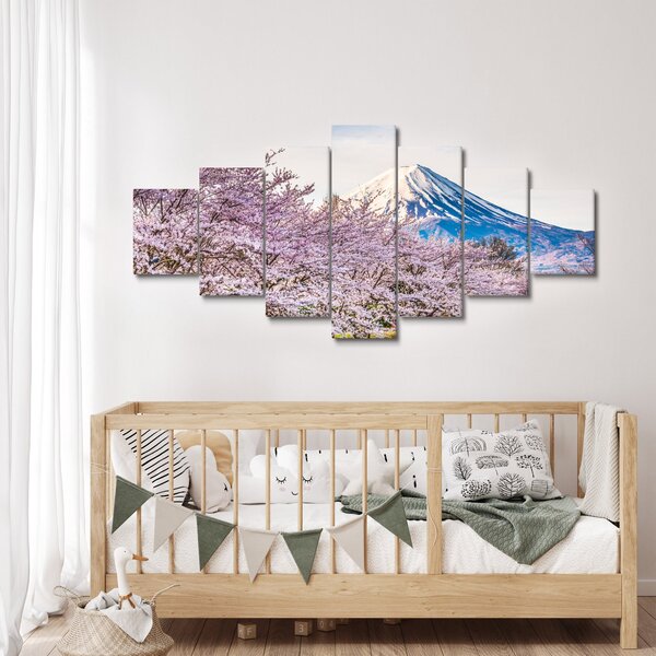 Obraz - Japonsko na jaře (210x100 cm)